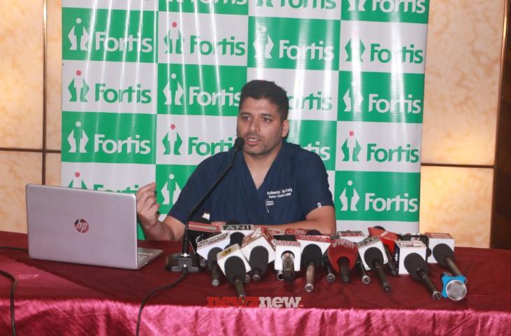 Fortis Hospital Mohali Saves Life of 80-year-old chronic kidney disease patient