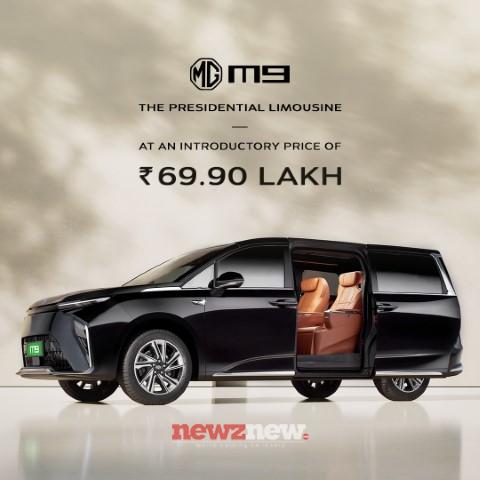 MG M9 - India’s Presidential Limousine launched