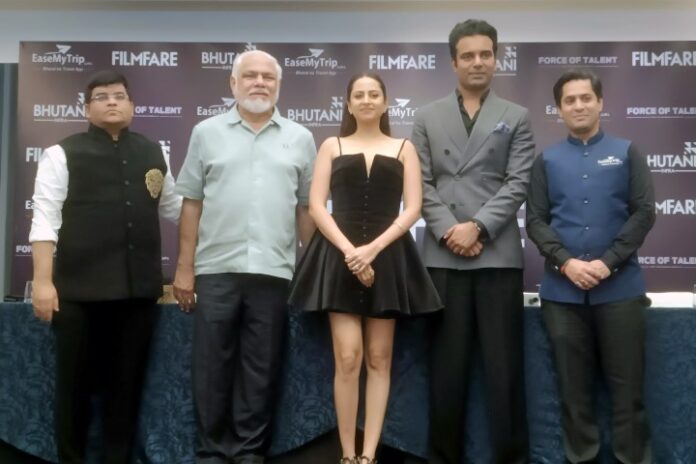 Sargun Mehta unveils the Iconic Black Lady of Bhutani Filmfare Awards Punjabi 2025
