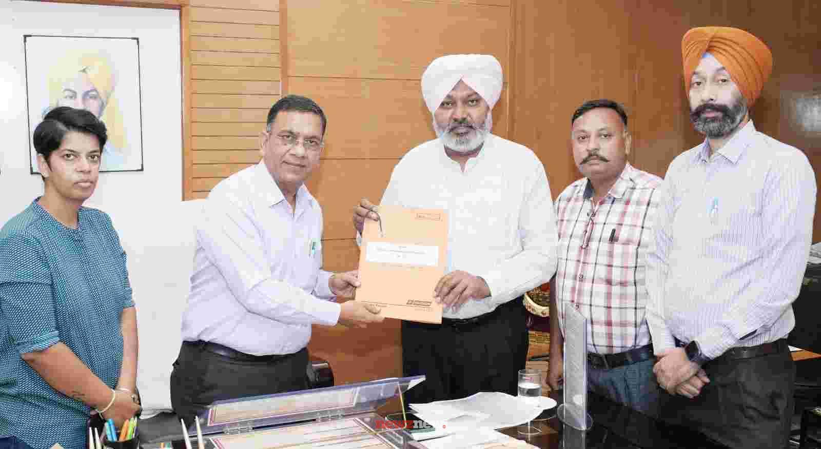 Finance Minister Harpal Singh Cheema Holds Meetings with 3 Employee Unions   