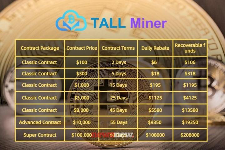 TALL Miner helps you grasp the pulse of digital gold