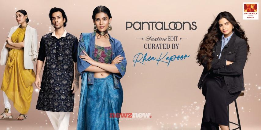 Bollywood style icon Rhea Kapoor unveils Pantaloons festive edit collection
