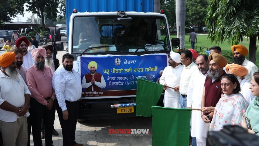 Milkfed Seeks ₹50 Crore NDDB Grant to provide free Cattle Feed in flood affected districts