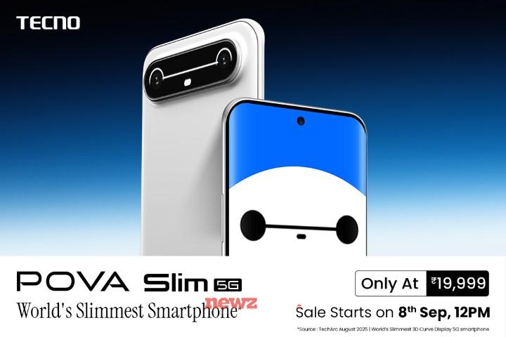 TECNO Launches POVA Slim 5G
