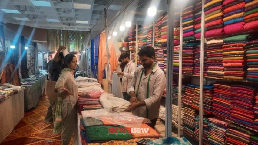 National Silk Expo starts at Himachal Bhawan Chandigarh