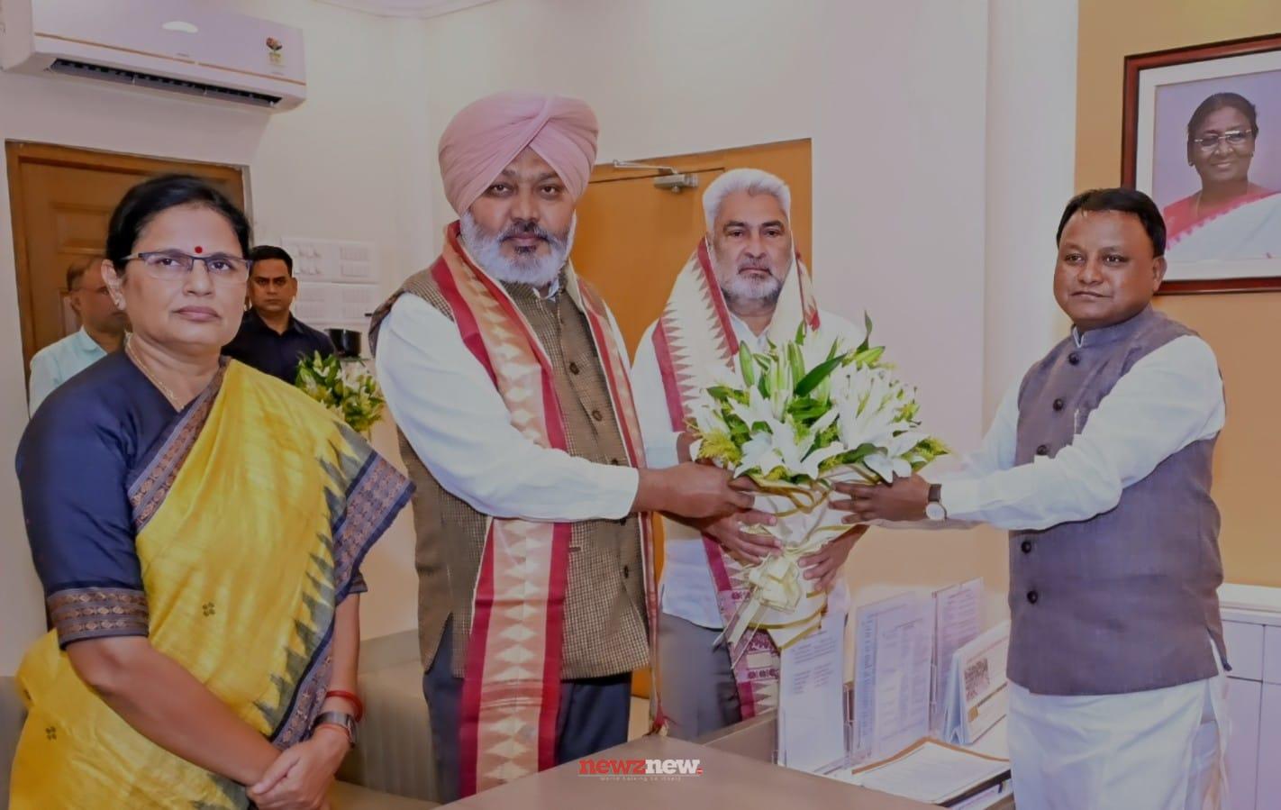 Punjab Ministers Cheema and Kataruchak Invite Odisha CM to Sri Guru Tegh Bahadur Ji's 350th Martyrdom Commemoration 