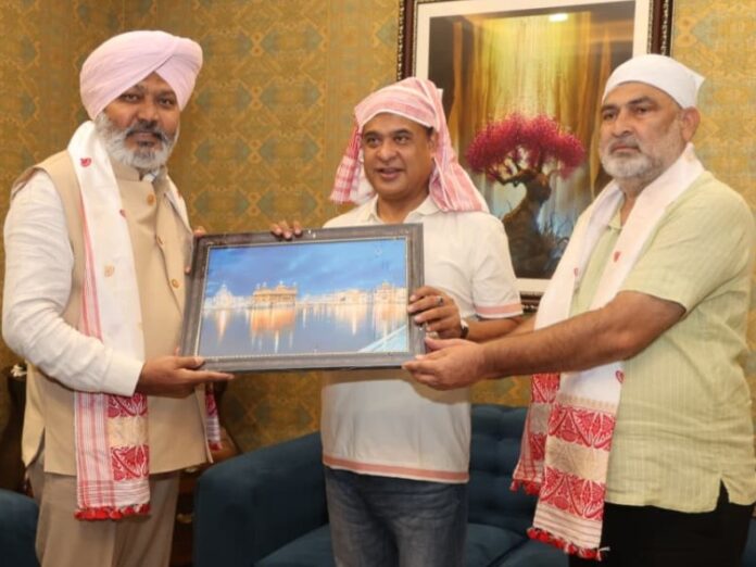 Punjab Ministers Invite Assam CM for Guru Tegh Bahadur Ji’s 350th Anniversary