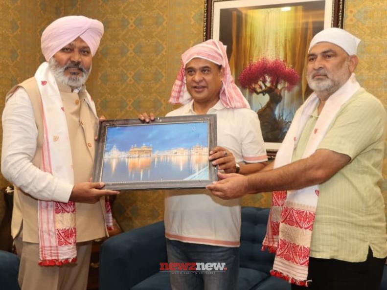 Punjab Ministers Invite Assam CM for Guru Tegh Bahadur Ji’s 350th Anniversary