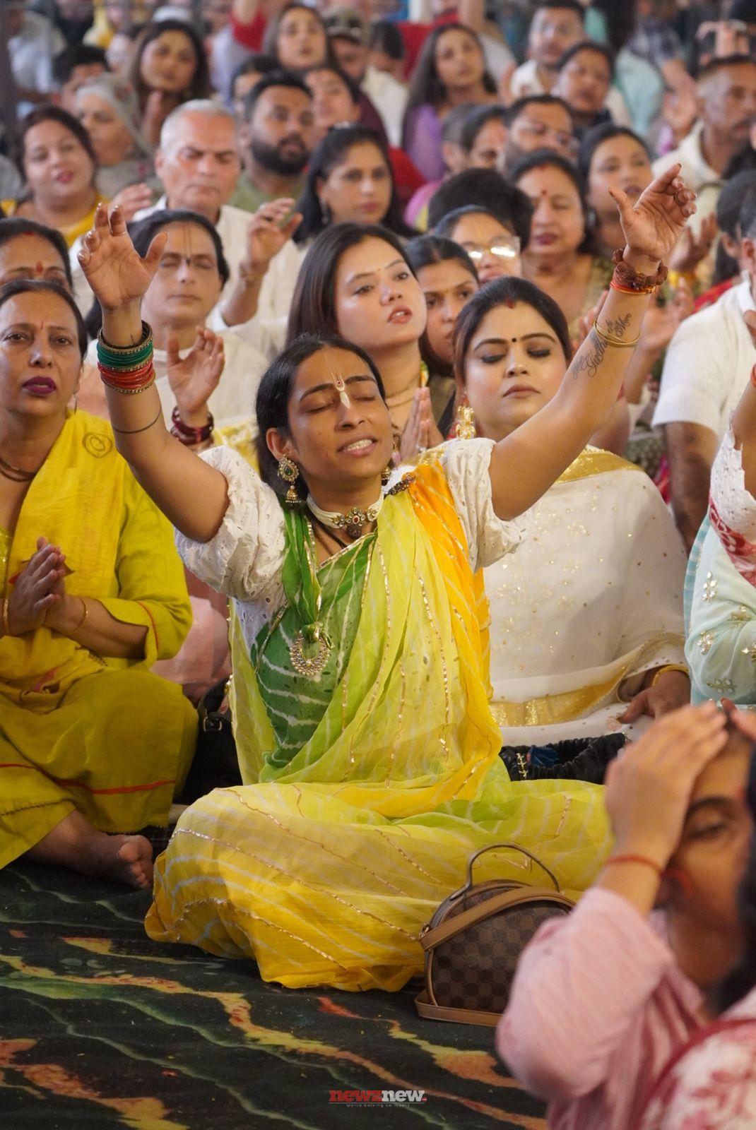 Sixth Day of Bhagwat Katha: Lord Krishna Offered 56 Bhog