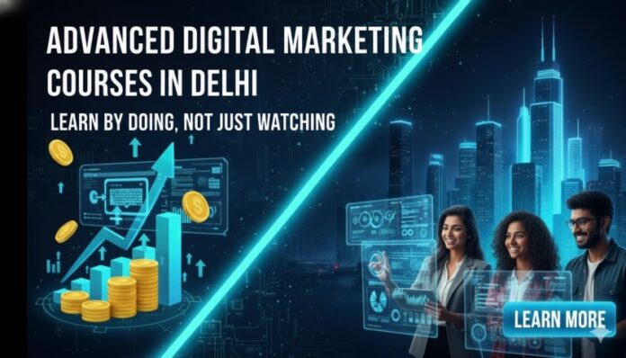 Advanced Digital Marketing Courses in Delhi: Learn by Doing, Not Just Watching