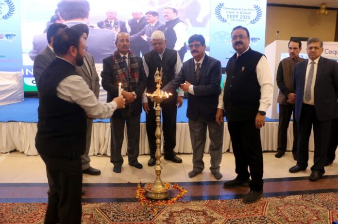 100 Eye Specialists Attend Chandigarh Eye Film Festival & Quest 2025 CME