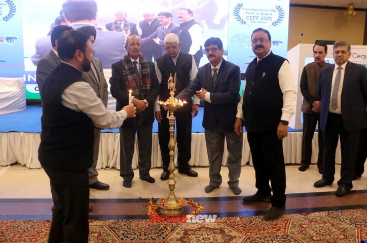 100 Eye Specialists Attend Chandigarh Eye Film Festival & Quest 2025 CME
