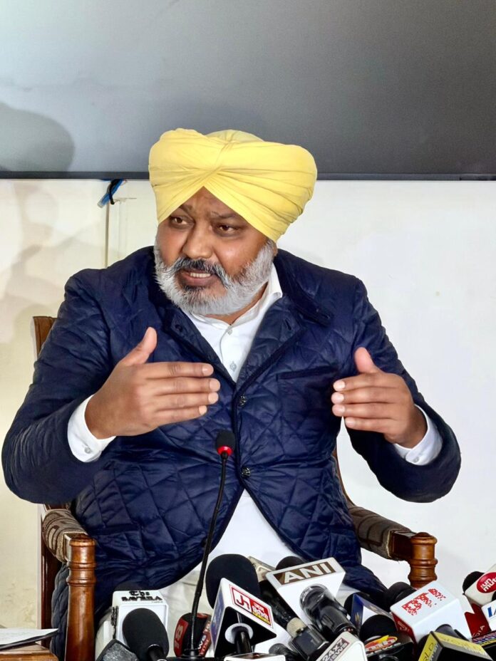 BJP-led Central Govt’s Budget 2026 sidelines Punjab yet again, threatens democracy & federalism: Harpal Singh Cheema