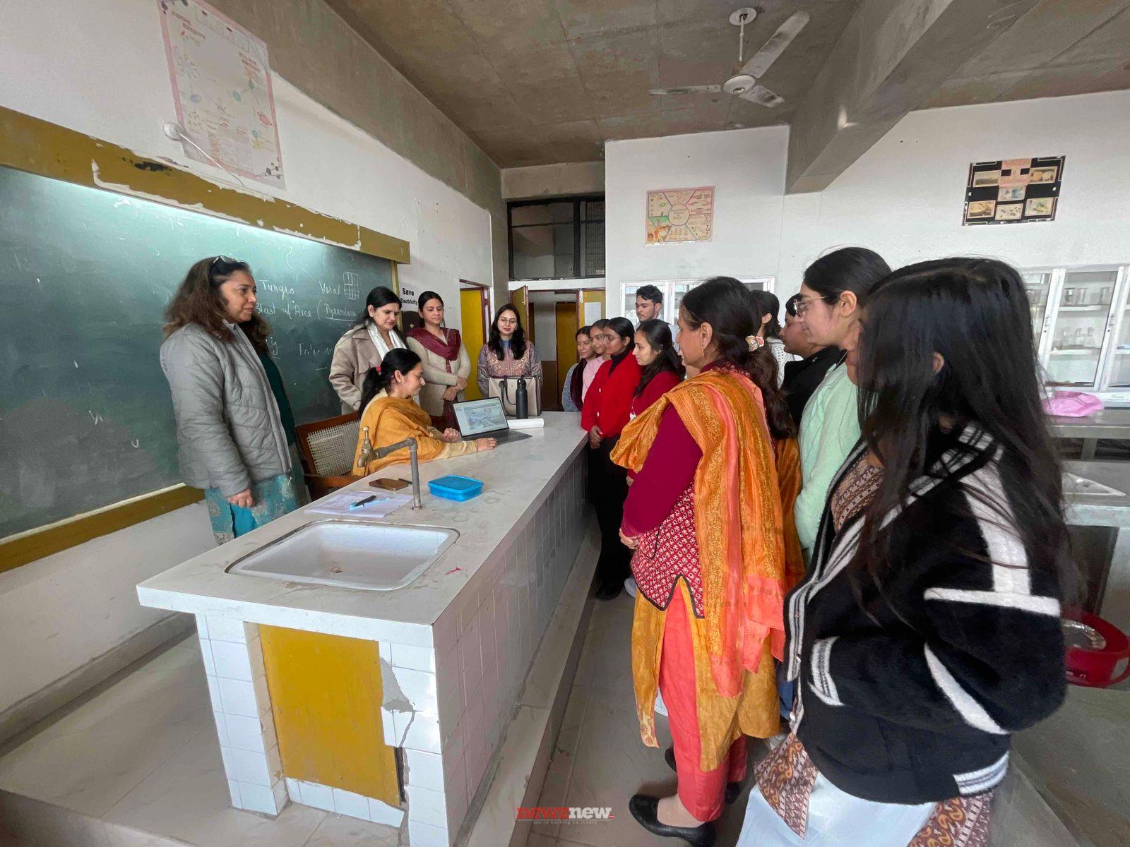 A two-day workshop for women was organized at the Government College Panchkula