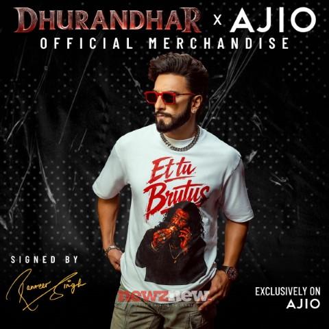 AJIO teams up with Jio Studios for exclusive Dhurandhar-inspired merchandise collection