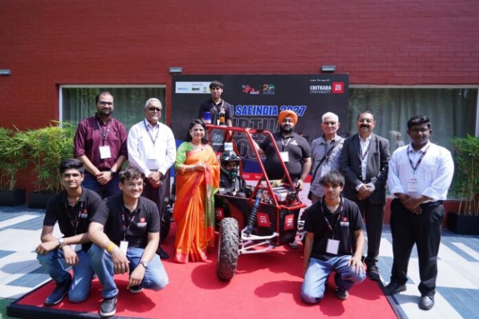 Chitkara University Co-hosts BAJA SAEINDIA Strategic Meet on Future Mobility and Experiential Learning