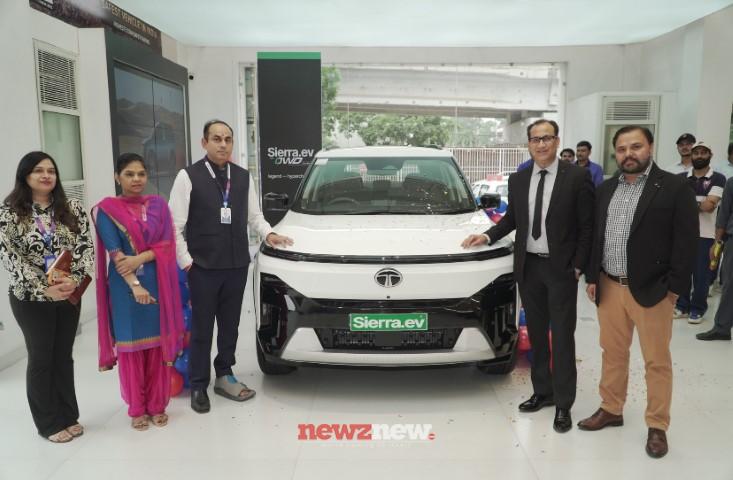 Panchkula Automobiles Unveils the All-New Tata Sierra.ev 4WD