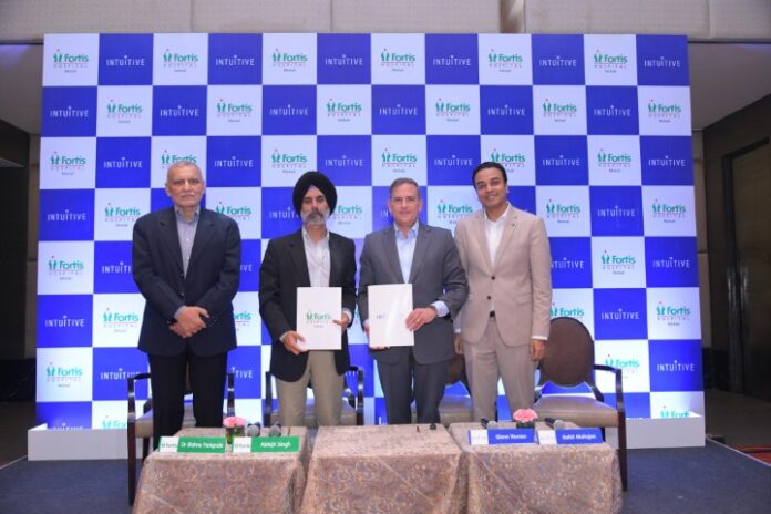 Fortis Hospital Mohali and Intuitive sign MoU to establish India’s first Total Program Observation site in a non-metro city