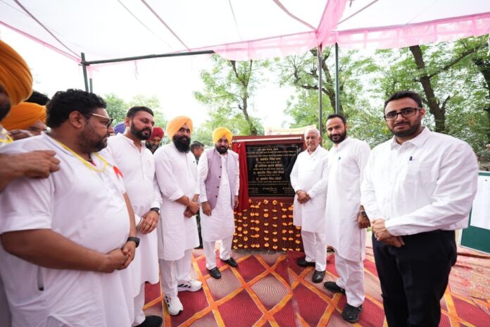 Concrete Lining of Kalyan Watercourse Will Increase Canal Water Carrying Capacity: CM Bhagwant Singh Mann