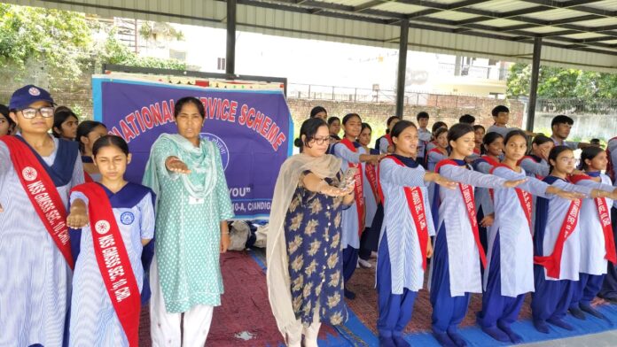 One-day NSS Camp held by GMSSS-10