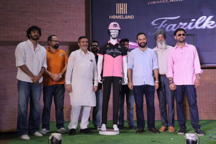 Fazilka Falcons Unveil Jersey Ahead of Sher-e-Punjab T20 League