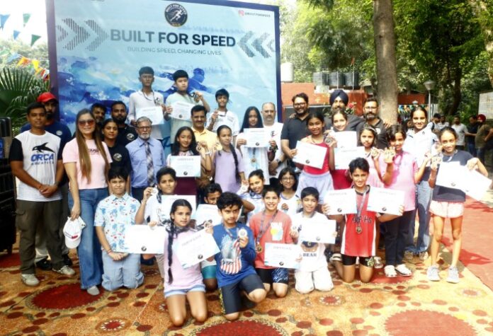Young Swimmers Showcase Skills at ‘Aqua Velocity’ Competition