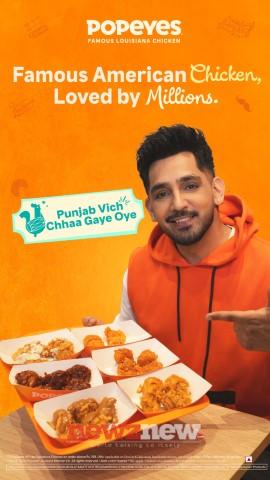 Popeyes® Says “Punjab Vich Chhaa Gaye Oye!” as It Expands Across Punjab